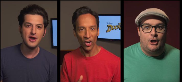 Ben Schwartz, Danny Pudi og Bobby Moynihan munu fara með hlutverk Ripp Rapp og Rupp í nýjum þáttum úr Andabæ.