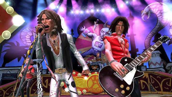 aerosmitH Hljómsveitin Aerosmith er í aðalhlutverki í nýjum Guitar Hero-leik.