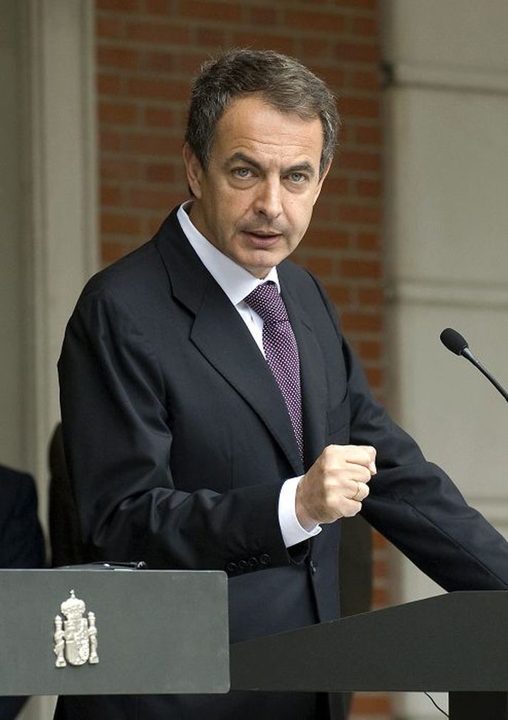 José Luis Rodríguez Zapatero sækist ekki eftir endurkjöri.