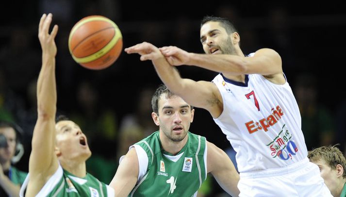 Juan Carlos Navarro var frábær í dag.