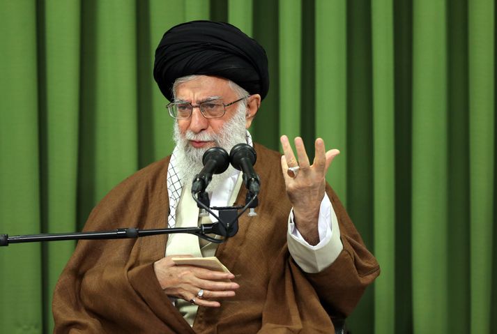 Ali Khamenei, leiðtogi Írans.