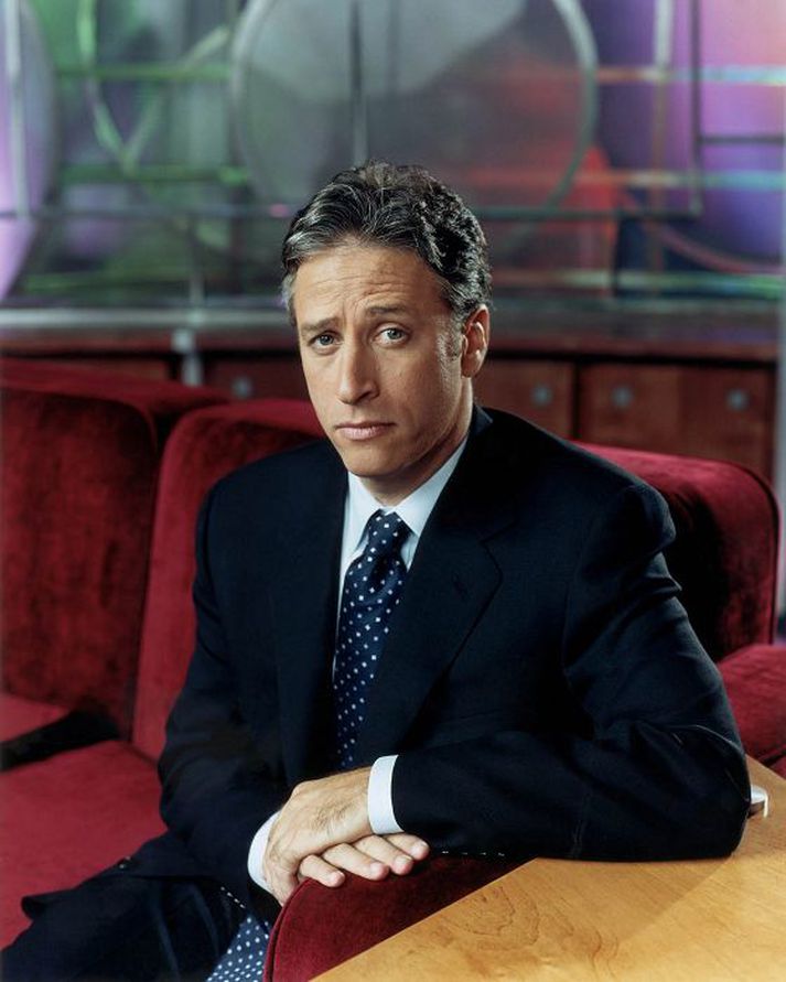 Jon Stewart er einn vinsælasti sjónvarpsmaður Bandaríkjanna.