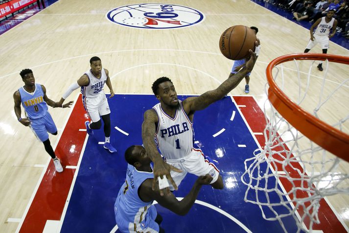 Tony Wroten í leik með Philadelphia 76ers.