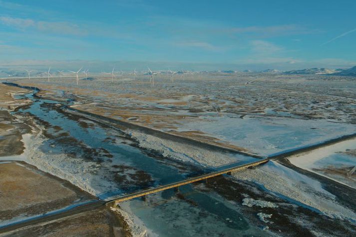 Svona gæti Búrfellslundur litið út ef verkefnið gengur eftir.