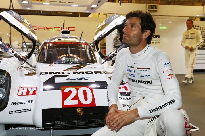 Mark Webber hefur ekið fyrir Porsche að undanförnu í þolakstursmótaröðinni.