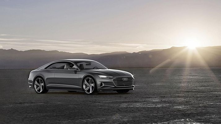 Audi A9 Coupe særir ekki beint augun.