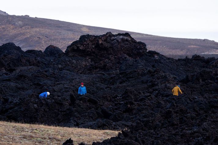 Vefmyndavélum hefur verið fjölgað til að fylgjast betur með gossprungum og hraunflæði.