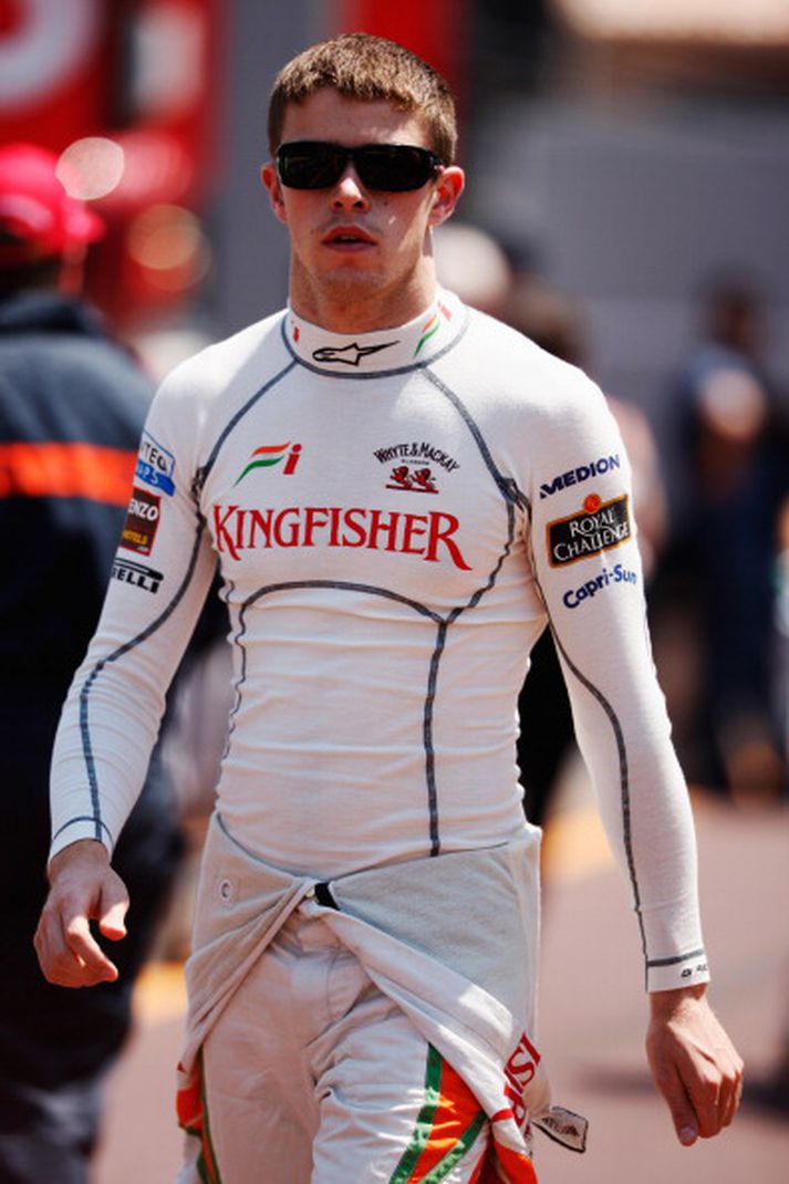 Paul di Resta ekur með Force India.