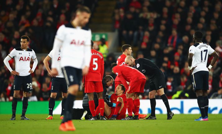 Frammistaða Tottenham á móti Liverpool var ekki til útflutnings.