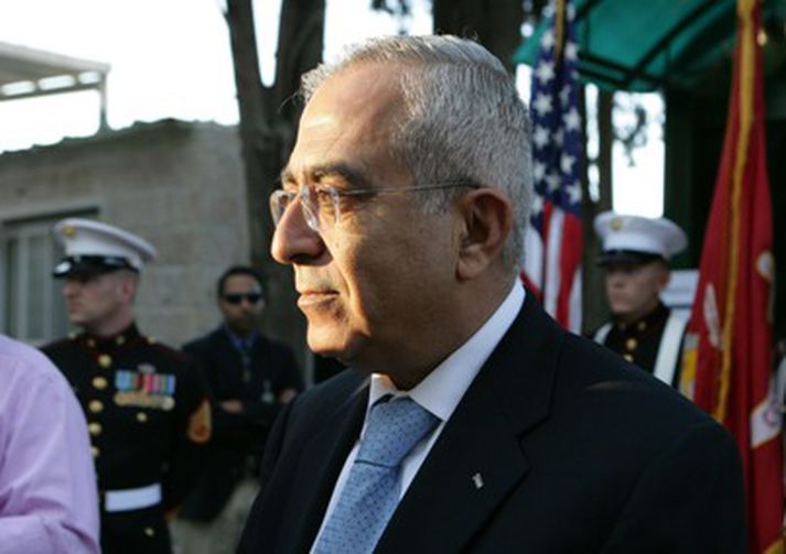 Utanríkisráðherra Palestínu, Salam Fayyad.