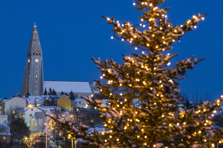 Langtímaspá norska veðurvefsins Yr.no nær nú til aðfangadags.