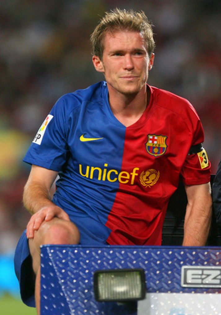 Alexander Hleb fékk lítið að spila hjá Barcelona.