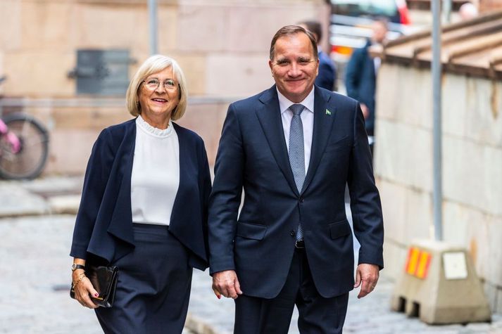 Ulla og Stefan Löfven eru bæði í sóttkví.