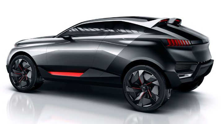 Peugeot Quartz Concept er ofuröflugur jepplingur.