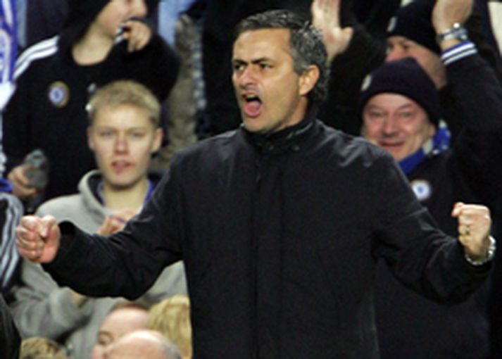 Jose Mourinho er slakur á því þessa dagana.