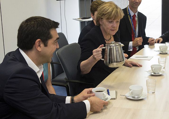 Alexis Tsipras og Angela Merkel hafa hist reglulega síðustu vikurnar.