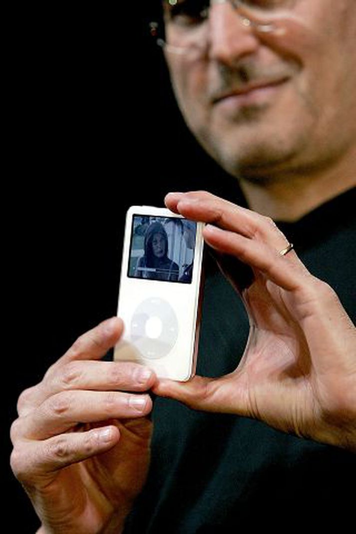 Ipod bannað Þáttastjórnendur á DR mega ekki nefna Ipod umfram önnur afspilunartæki. NordicPhotos/Getty