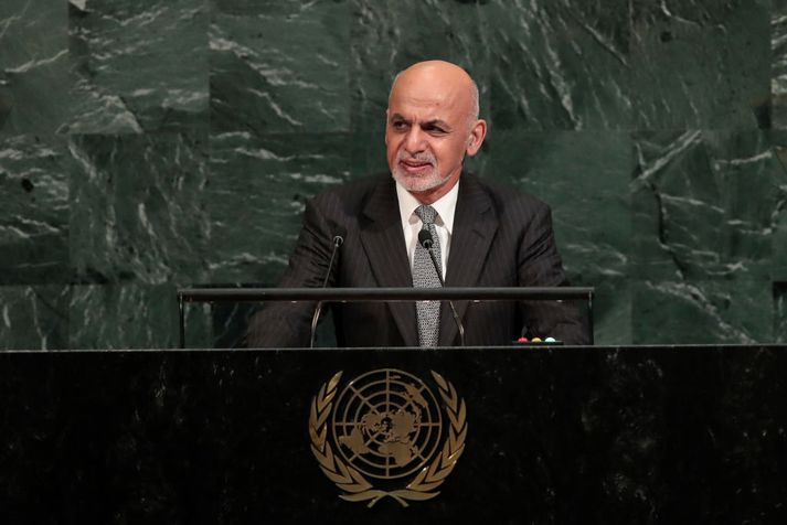 Ashraf Ghani, forseti Afganistan vill koma á friði í landinu.