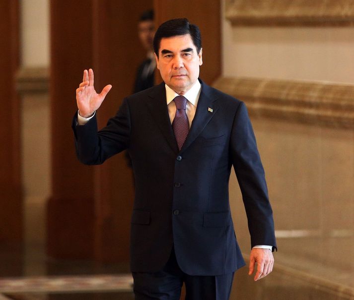 Gurbanguly Berdymukhamedov, einræðisráðherra Túrkmenistan.