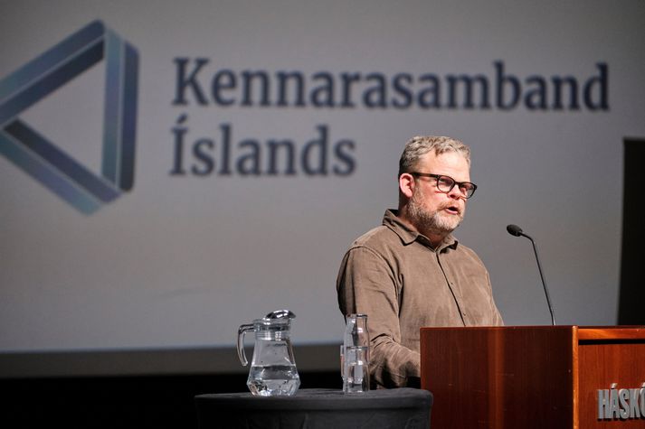 Magnús Þór Jónsson er formaður Kennarasambands Íslands.