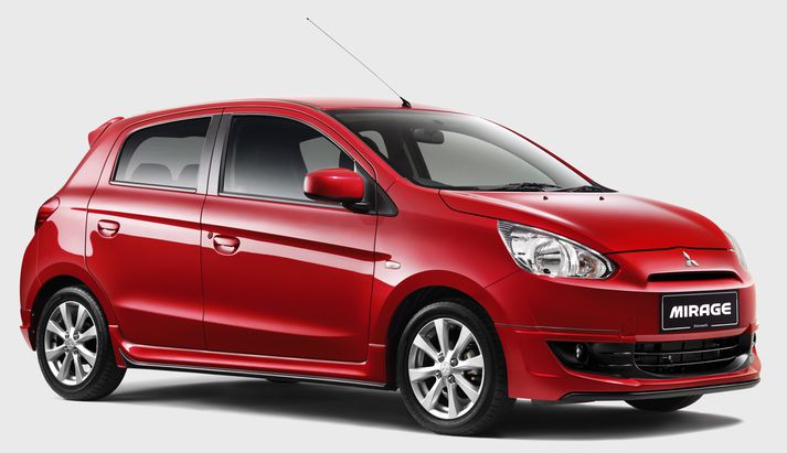 Mitsubishi Mirage.