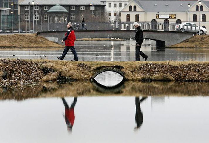 Reykjavíkurtjörn Íslendingar eru með langlífustu Evrópuþjóðum. Styst er ævi fólks í Úkraínu.Fréttablaðið/Pjetur