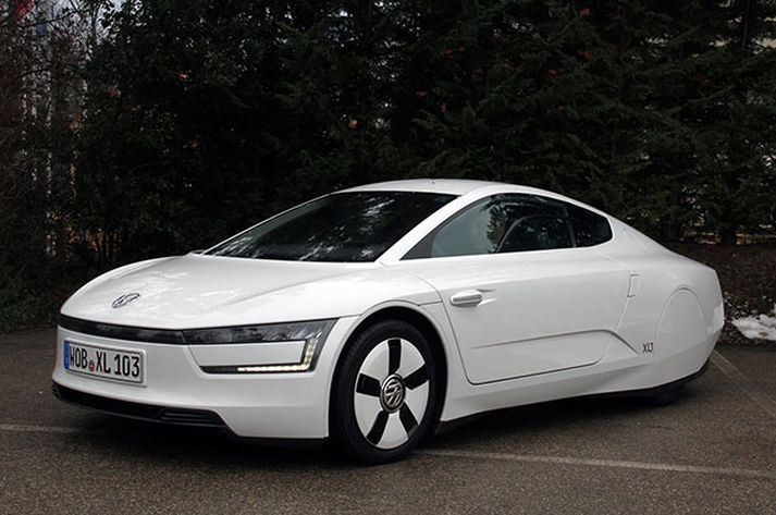 Hinn ofursparneytni Volkswagen XL1.