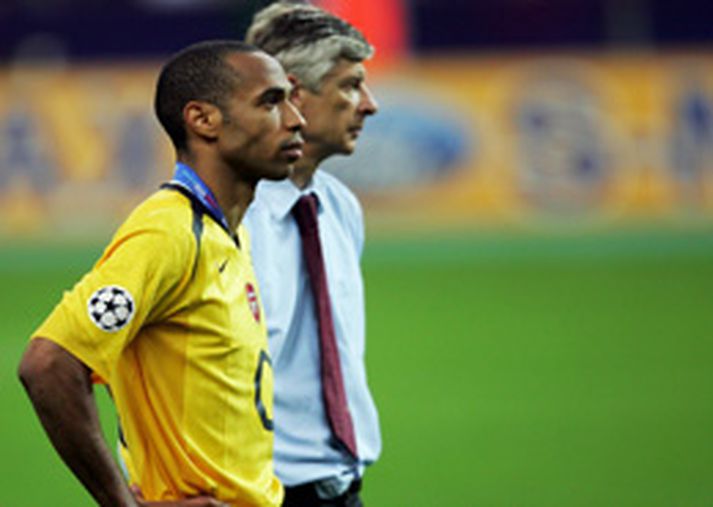 Thierry Henry og Arsene Wenger hafa ekki lent saman, að sögn leikmannsins.