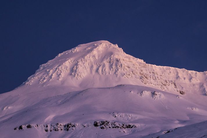 Veðurstofa Íslands telur hættu á að snjóflóðum á Austurlandi. Mynd úr safni.