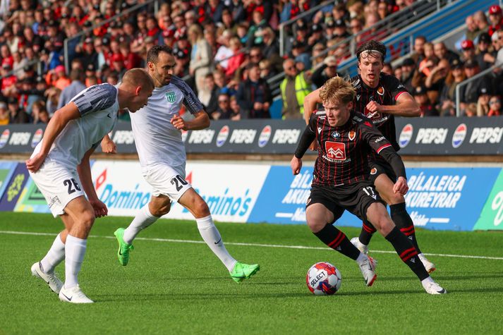 Ari Sigurpálsson er annar tveggja leikmanna Íslands- og bikarmeistara Víkings sem eru í U21-landsliðshópnum.