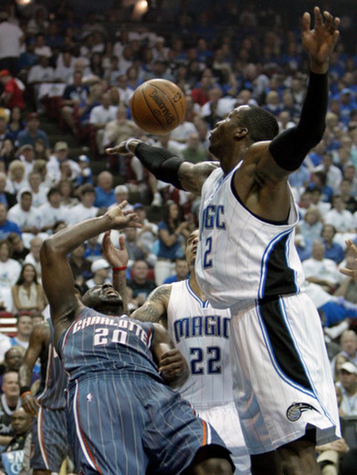 Dwight Howard miðherji Orlando Magic.