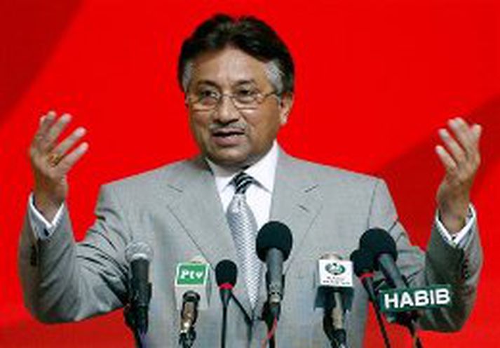 Pervez Musharraf, forseti Pakistans.