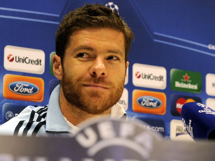 Xabi Alonso, miðjumaður Real Madrid.