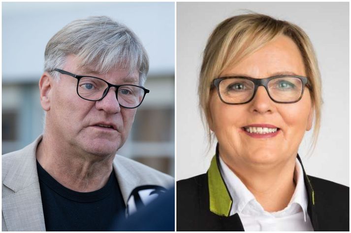 Björn Gíslason og Marta Guðjónsdóttir, borgarfulltrúar Sjálfstæðisflokksins.