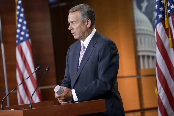 John Boehner, leiðtogi meirihluta Repúblikana á þingi í Bandaríkjunum.