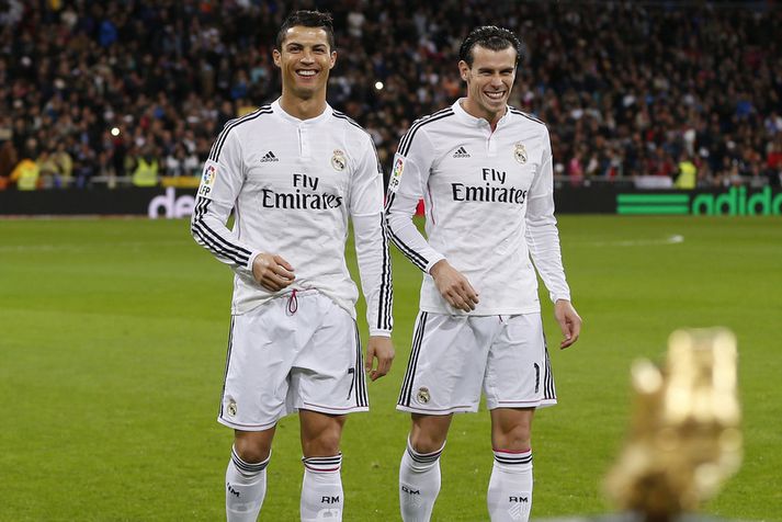 Cristiano Ronaldo og Gareth Bale.
