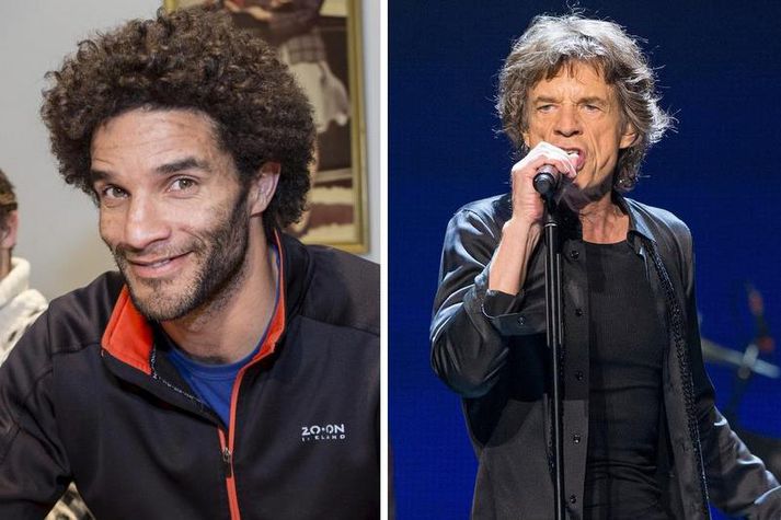 David James og Mick Jagger