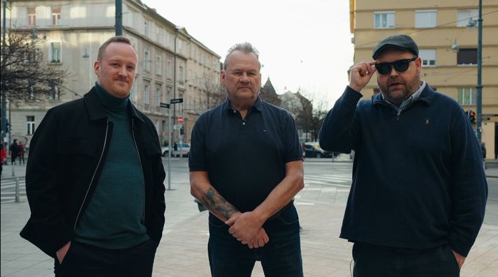 Handboltahetjan Ólafur Björn Lárusson var sérstakur gestur í sólgleraugnaveðri í HM í dag.