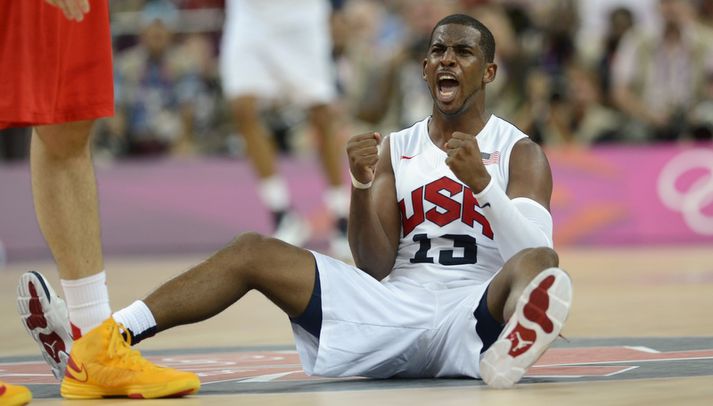 Chris Paul varð Ólympíumeistari með Bandaríkjamönnum í London.