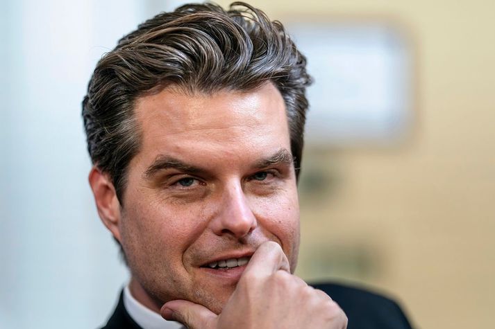 Matt Gaetz hafði ekki nægilegan stuðning í öldungadeildinni til að verða dómsmálaráðherra en hann hefur lengi þótt óvinsæll innan flokksins.