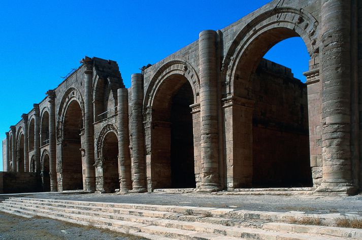 Mitra-hof í borginni Hatra er á heimsminjaskrá UNESCO.