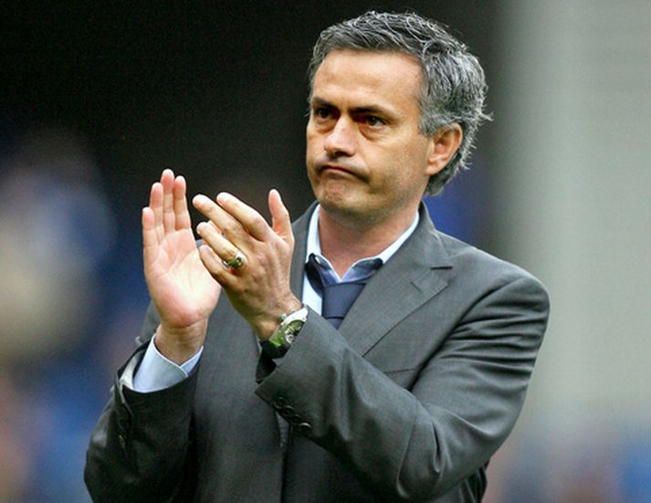 Jose Mourinho, stjóri Inter.