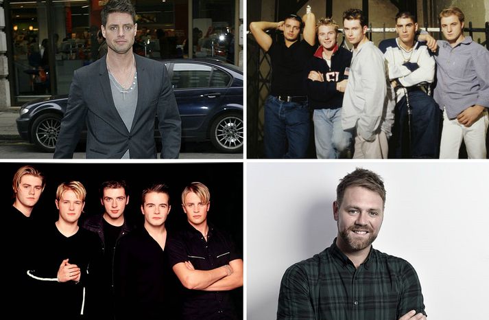 Keith Duffy og Brian McFadden sameina krafta sína.