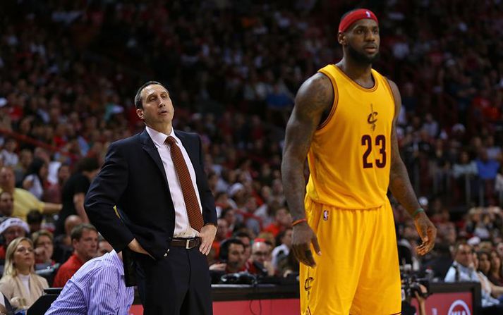 Blatt ásamt LeBron James, stjörnu Cleveland.