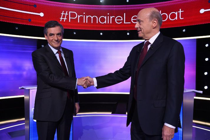 François Fillon og Alain Juppé.