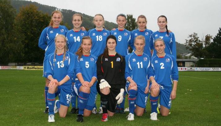 U-17 lið kvenna í Austurríki.