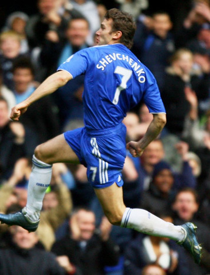 Andriy Shevchenko, leikmaður Chelsea.