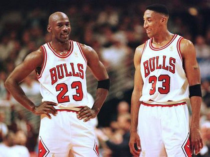 Pippen vann sex NBA titla með Chicago á sínum tíma