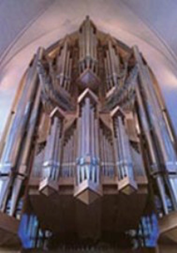 Klaris orgelið í Hallgrímskirkju
