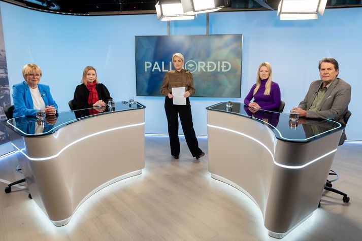 Oddný Harðardóttir, Steinunn Þóra Árnadóttir, Margrét Helg Erlingsdóttir, Arndís Anna Kristínardóttir Gunnarsdóttir og Brynjar Níelsson.